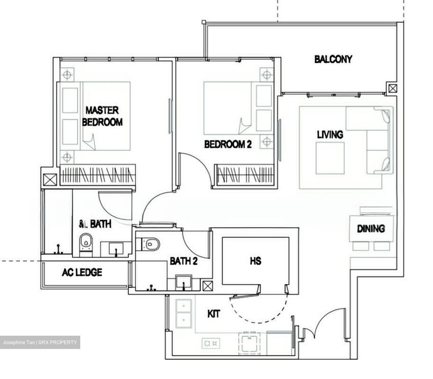 Urban Residences (D19), Apartment #575721901